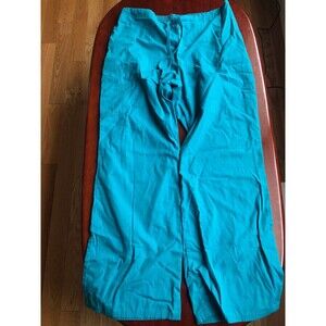 Scrubs Brand Scrub Pants Large Green Unisex with Front and Back Pockets Lg